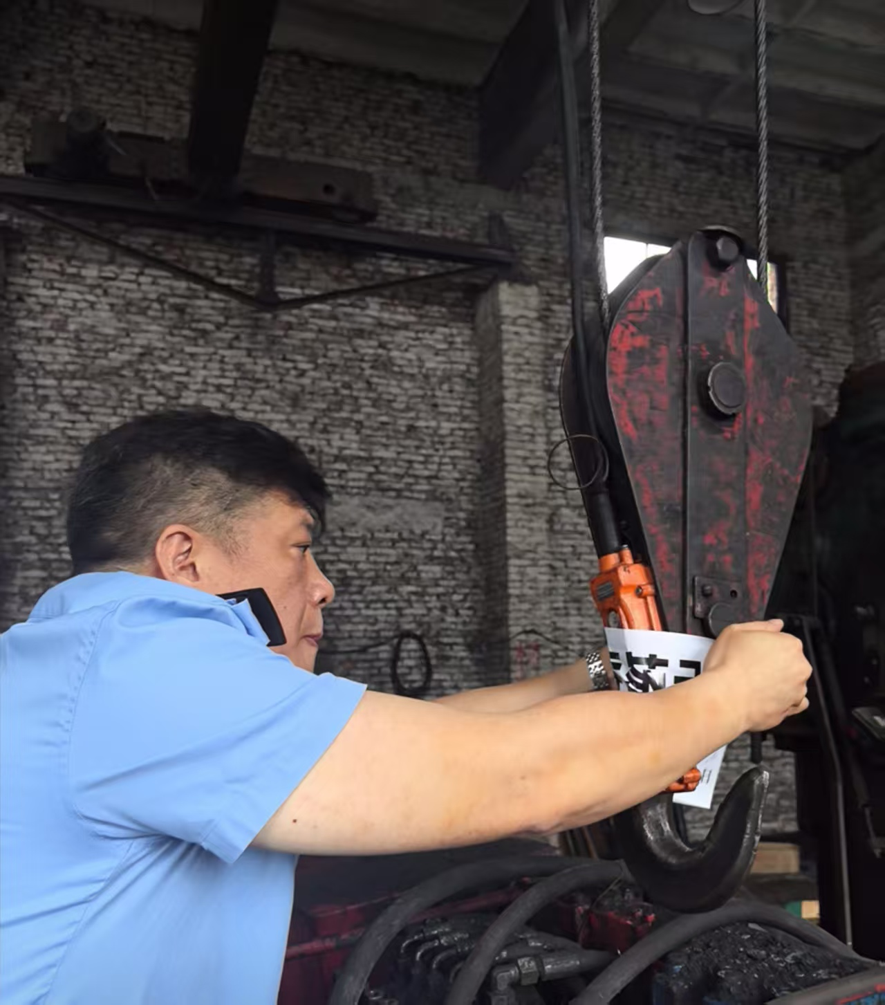 嘉禾县市场监督管理局严查起重机械违法行为 筑牢安全防线