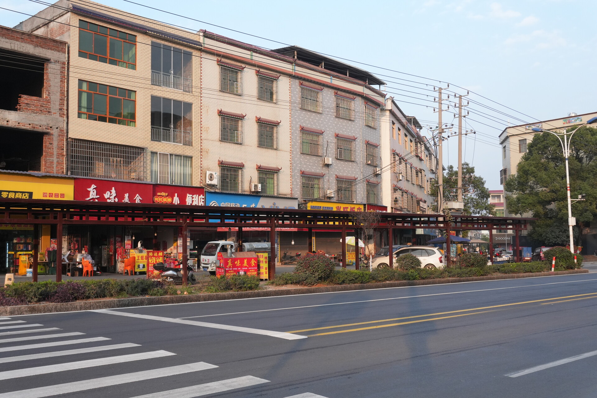 嘉禾县：风雨棚长廊勾勒乡村振兴新画卷