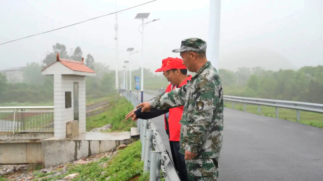 嘉禾县千家洞水库：筑牢防汛